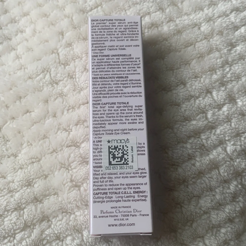 Dior Capture Totale Super Potent Eye Serum NIB - Picture 3 of 5